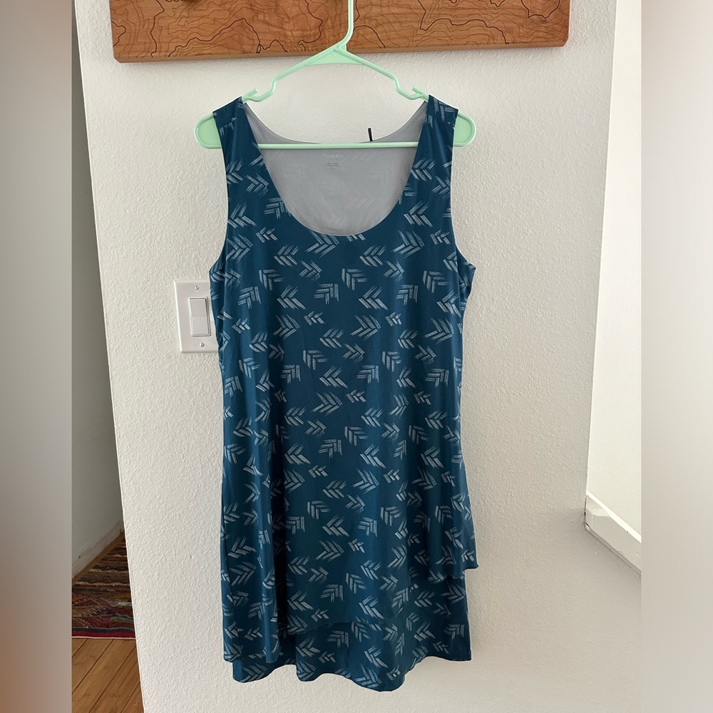 Toad&co large blue dress
